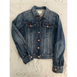 NWT J. Crew stretch denim jacket in Sharron wash